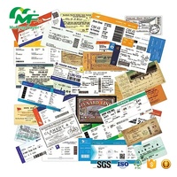 Billet de papier thermique imprimable pour carte d'embarquement aérienne