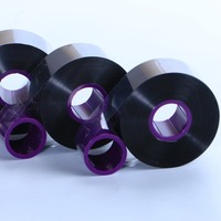 Ruban de code-barres en résine personnalisée 33mm * 600M TTO Premium pour impression à grande vitesse Videojet Markem