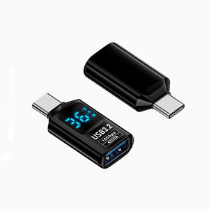 Adaptateur d'affichage numérique USB 3.2 10 Gbps, convertisseur de données et de charge rapide USB mâle vers femelle 60 W, adaptateur C pour PC portable - Product Image 6