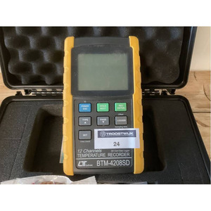 เครื่องบันทึกอุณหภูมิแบบ 12 ช่อง รุ่นดั้งเดิมและรุ่นใหม่ Btm-4208sd - Product Image 5