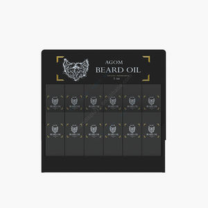 Custom 2 Layer Acrylic Counter Top Hair Care Essential Oil <b>Display</b> Stand Perfume Bottle Beard Oil <b>Display</b> <b>Rack</b> - Product Image 2