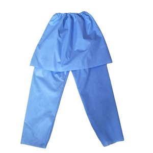 Hubei Haixn Sms Niet-Geweven Wegwerp Colonoscopie Rok Broek Vrouwen Onderzoek Colonoscopie Broek Mannen Patiëntenonderzoek Slijtage - Product Image 4