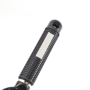 Op Maat Gemaakte Antislip Handvat 4-delige Set Haarborstel Zacht Kussen Krul Definitie Zwarte Salon Modieuze Massage Haarborstel - Product Image 4