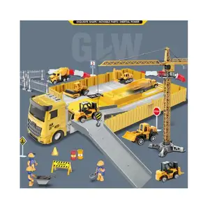 High Quality Diy Toys For Kids Technic Building Blocks Engineering Crane For Children Model Toys Crane