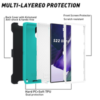 Gscase, venta al por mayor, Clip de cinturón resistente, funda a prueba de golpes, funda de teléfono Defender para Samsung S24 Ultra A05S A54 A34 A24 A14 5G