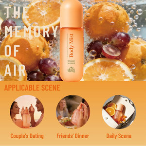 Brume Corporelle Parfumée Orange Raisin Longue Durée Marque Blanche – Parfum Fruité Rafraîchissant pour Femme Usage Quotidien - Product Image 4