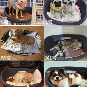 Plastic non-slip dog bed, warm and durable for autumn and winter, suitable for cats, Teddy dogs, French Bulldogs, and Corgis, - Product Image 2
