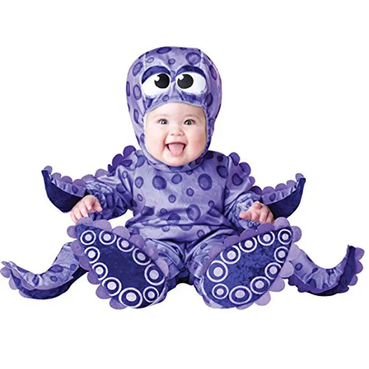 octopus baby costume Halloween COSPLAY children's clothing conjoined animal shape performance costume