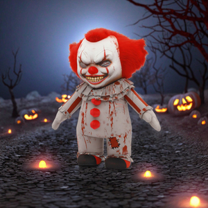 Costume da Mascotte Gonfiabile Personalizzato Pennywise IT - Costume da Clown Horror Sanguinante per Feste di Halloween per Adulti - Product Image 6