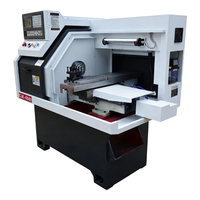 Tour à lit incliné CNC automatique pour le tournage de métaux avec alimentation en barres, pour aluminium et métaux, avec commande numérique