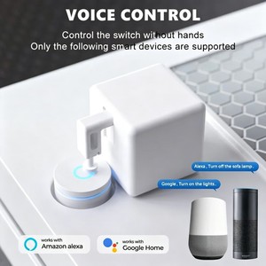 สวิตช์ไฟอัจฉริยะ TUYA Modern Home Smart BT แบบไร้สาย ควบคุมผ่านแอพ ตั้งเวลาได้ วัสดุ ABS อุปกรณ์สมาร์ทโฮม - Product Image 4