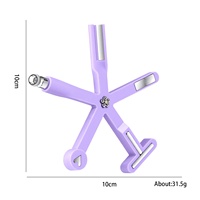 Bâtonnet magnétique 8-en-1 puissant pour ongles, stylo magnétique pour vernis gel œil de chat, outil de manucure 3D pour la création d'art des ongles, pour gel UV LED, DIY et salon