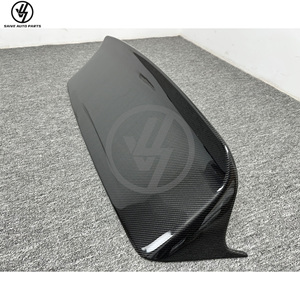 GR AIMGAIN Single Deck Glossy Twill Weave Carbon Fiber Roof Spoiler Add-on for Toyota GR Yaris 2019+ Vacuum Bagged - Product Image 6