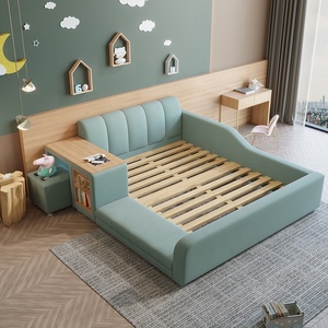 Camas Modernas <span class=keywords><strong>de</strong></span> Diseño Novedoso para Niñas con Escritorio <span class=keywords><strong>2022</strong></span>, Muebles para el Hogar y Dormitorio a <span class=keywords><strong>Precio</strong></span> <span class=keywords><strong>de</strong></span> Fábrica - Product Image 5