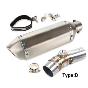 Modificado de escape de la motocicleta antideslizante para <span class=keywords><strong>Kawasaki</strong></span> ER6N Versys 650 Ninja Z650 2017-2019 silenciador mediados enlace de conexión de tubo - Product Image 6