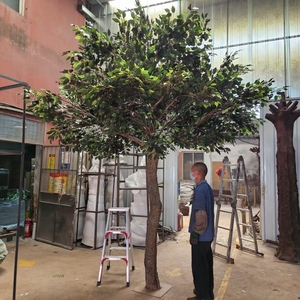 SPR, plantas de boda verdes, flor de cerezo, Wisteria, centro de mesa, flor de sauce, árbol Artificial decorativo <span class=keywords><strong>grande</strong></span> para interior - Product Image 1