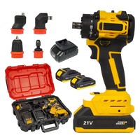 Kits d'outils sans fil multifonctionnels N en 1 : Scie sauteuse, Meuleuse d'angle, Scie à chaîne, Perceuses sans fil avec coffret