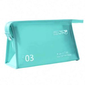 New Summer Pool PVC Waterproof Makeup Bag Jelly Colorful Wash Bag Travel <b>Toiletry</b> Cosmetic <b>Storage</b> Bag - Product Image 3