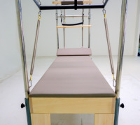 Equipo Profesional Todo en Uno para Pilates Cadillac Tower Reformer de Madera de Arce, para Terapia Física Inteligente