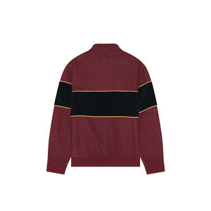 Kingsen Custom Quarter Zip Long Sleeves Embroidery <b>Sweatshirt</b> Men's Soft Heavyweight Cotton Hip Hop Pullover <b>Sweatshirts</b> - Product Image 4