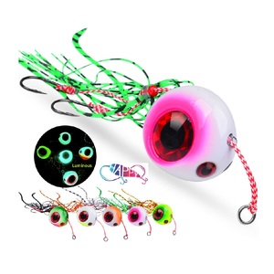40g à 180g Jupes métalliques lumineuses Snaper Grouper Lent Pitch Bait Lead Head Fishing Lures Deep Sea Boat <span class=keywords><strong>Tai</strong></span> <span class=keywords><strong>Jig</strong></span> Skirt Baits - Product Image 1