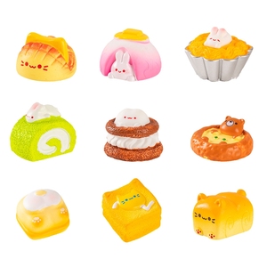 Simulation de micro-paysage Yxs, petits animaux mignons, desserts, petit pain, jouets alimentaires, décorations de bricolage, sacs aveugles, accès suspendu - Product Image 5