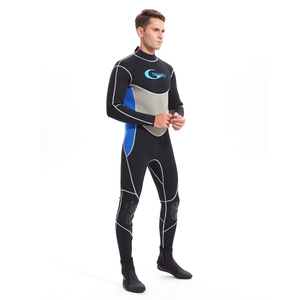 <span class=keywords><strong>Traje</strong></span> de <span class=keywords><strong>Neopreno</strong></span> Personalizado OEM de 3mm para <span class=keywords><strong>Hombre</strong></span>, <span class=keywords><strong>Traje</strong></span> de Buceo Elástico de Cuerpo Entero con Cremallera Trasera para Buceo, Surf y Snorkel en Agua Fría - Product Image 3