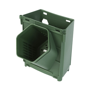 Jardinera Modular Apilable para Pared Verde, Sistema de Jardinera Vertical para Paredes Planas, Pilar Verde Vertical y Horizontal - Product Image 1