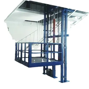 भारी शुल्क 3000kg हाइड्रोलिक माल छोटे पोर्टेबल कार्गो लिफ्ट लिफ्ट औद्योगिक गोदाम के लिए लिफ्ट