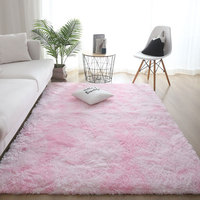 Différentes tailles cravate teint imprimé chambre salon salle d'étude tapis dégradé soie laine polyester tapis en stock