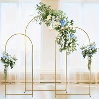 Support d'arche de ballons en métal de style européen BOOHOME populaire, origine Chine, pour décorations de mariage et de fêtes d'anniversaire