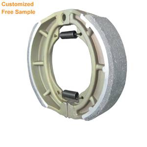GS125 Plaquettes de frein à disque avant Plaquettes de frein à tambour arrière Plaquettes de frein de <span class=keywords><strong>moto</strong></span> - Product Image 1