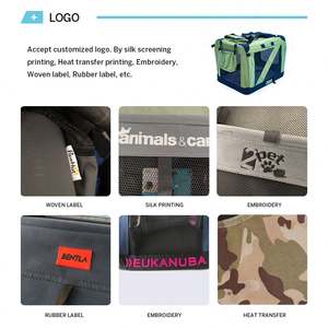 Bolsa de Transporte para Gatos Personalizada al por Mayor con Logotipo, Expandible, Aprobada por Aerolíneas, Plegable, Duradera, Transpirable, de Tela Oxford - Product Image 5