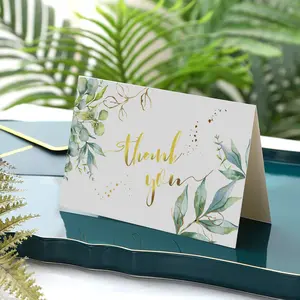 शादी के कार्ड मार्बल प्रिंट लक्जरी निमंत्रण व्यवसाय के लिए धन्यवाद कार्ड