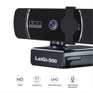 Cámara <span class=keywords><strong>Web</strong></span> 1080P con Micrófono, Cámara USB Panorámica para Computadora, Micrófono para Transmisión en Vivo, Ideal para Llamadas y Conferencias en Línea - Product Image 1