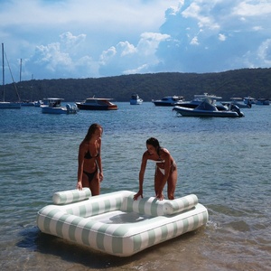 Flotador Inflable para Piscina, Hamaca Doble Deluxe para el Verano, Tumbona Inflable, Tumbona para Tomar el Sol - Product Image 4