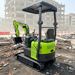 Miniexcavadora Compacta para Demolición, Minería en Cuevas, Sin Conductor, con Motor Diésel CE EPA de 0.8T-2T, Bomba Koop, PLC, Alta Capacidad de Excavación - Product Image 1