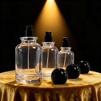 Flacon pulvérisateur vide givré 30ml 50ml, fabricant de flacons de parfum de luxe, flacon de parfum rectangulaire vide givré 50ml