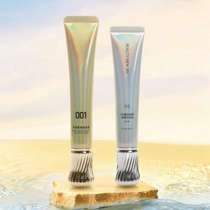 Emballage plastique de luxe pour cosmétiques de soin de la peau, tube mince pour fond de teint liquide et écran solaire, avec logo personnalisé imprimé en gros - Product Image 5
