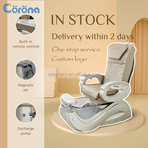 2025 beauté ongles Salon meubles luxe moderne électrique multifonctionnel pied Spa Massage pédicure chaises