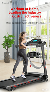 Tapis roulant électrique pliable de haute qualité pour la maison, pour la marche, le <span class=keywords><strong>jogging</strong></span>, la course à pied, l'entraînement cardio, la santé et la forme physique, 5 moteurs - Product Image 2
