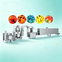 Automatische 150-600kg/u CE-gecertificeerde machine voor de productie en verpakking van vitamine gummy's met vulling