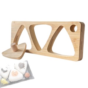 Tuiiopoli Onigiri Rice Ball <b>Mold</b> Bamboo Triangle Shape For Sushi Making - Product Image 5