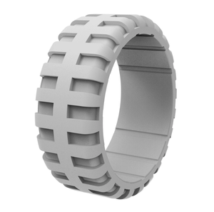 Cincin Silikon Motif Ban Mobil Pria, Ramah Lingkungan, Trendi, dan Personalisasi, Produk Terbaru - Product Image 2