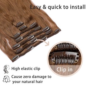 Extensions de <span class=keywords><strong>cheveux</strong></span> 100% <span class=keywords><strong>gris</strong></span> naturel sans couture <span class=keywords><strong>Clip</strong></span>-In qualité brute non traitée avec des styles de vague <span class=keywords><strong>Clip</strong></span> sur les <span class=keywords><strong>cheveux</strong></span> - Product Image 5