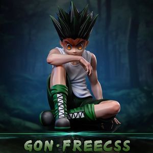 2 Styles de Figurines Manga, Statues de Dessins Animés, Figurines Assises, Nouveautés <span class=keywords><strong>Hunter</strong></span> <span class=keywords><strong>Gon</strong></span> <span class=keywords><strong>Freecss</strong></span> Killua Zoldyck Figura Pvc Anime Figure Cadeaux Jouets - Product Image 3
