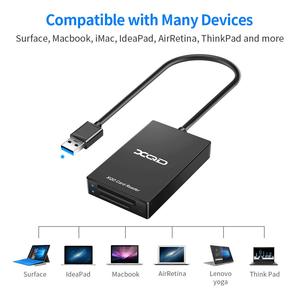 Lecteur de <span class=keywords><strong>carte</strong></span> mémoire USB Rocktek haute vitesse USB 3.0 double port <span class=keywords><strong>XQD</strong></span> pour ordinateur portable - Product Image 5