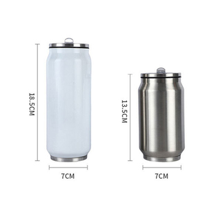 Creative 304 Stainless Steel Cola Can <b>Portable</b> <b>Vacuum</b> Insulated Car Cup for Hot and Cold Drinks Ideal for Travel and Gym - Product Image 2