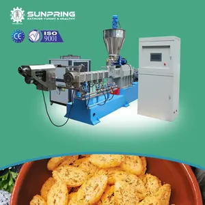 Machines de remplissage alimentaire SunPring machine de remplissage de barres de maïs soufflé ligne de traitement de chips de pain