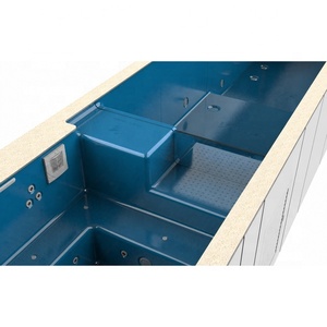 <span class=keywords><strong>Piscine</strong></span> hors sol en fibre de verre de 40 pieds, compacte et optimisée pour l'espace, avec terrasse intégrée, <span class=keywords><strong>kit</strong></span> de <span class=keywords><strong>piscine</strong></span> robuste pour les jardins de villas modernes - Product Image 6